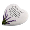 Thoughts Of You Heart Stone / Lavender - Grandad - Just Blue or Pink