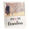 Cheerfull Aluminium Frame - Love You Grandma - Just Blue or Pink