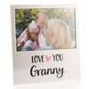 Cheerfull Aluminium Frame - Love You Granny - Just Blue or Pink