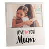 Cheerfull Aluminium Frame- Love You Mum - Just Blue or Pink