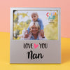 Cheerfull Aluminium Frame - Love You Nan - Just Blue or Pink