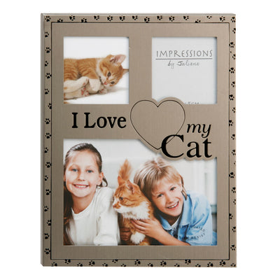 I Love my Cat Photo Frame - Just Blue Or Pink