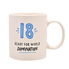 Hullabaloo Birthday 18th Birthday Mug - Blue