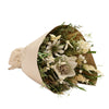 Hestia Dried Floral Bouquet 25cm - Natural - Just Blue or Pink