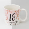 Luxe Ceramic 18th Birthday Mug - Pink