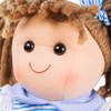 Personalised Amelia Rag Doll 38cm - Just Blue or Pink