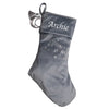Personalised Baby Boys 1st Christmas Stocking Large - Blue - Just Blue or Pink