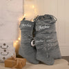 Personalised Baby Boys 1st Christmas Stocking Large - Blue - Just Blue or Pink