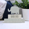 Baby Boy Elephant Plaque - Just Blue or Pink