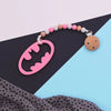 Batman Pink Silicone Teether - Just Blue or Pink