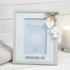 Blue Christening Day Photo Frame - Just Blue or Pink