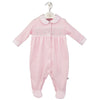 Bunny Smocked Cotton Sleepsuit - Just Blue or Pink