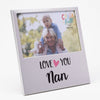 Cheerfull Aluminium Frame - Love You Nan - Just Blue or Pink