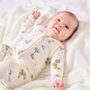 Dandelion Jungle Friends Sleepsuit - Just Blue or Pink