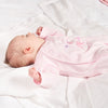 Dandelion Pink Elephant & Bird Sleepsuit - Just Blue or Pink