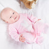 Dandelion Pink Knitted Bunny Onesie - Just Blue or Pink