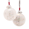 Disney 100 Set of 4 Classic Baubles - Just Blue or Pink