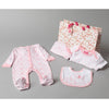 Floral Butterfly 6 Piece Gift Set - Just Blue or Pink