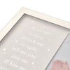 Gold Photo Frame'Read Me A Story' - Just Blue or Pink