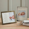 Gold Photo Frame'Read Me A Story' - Just Blue or Pink