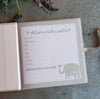 Grey My First Year Record Book - Just Blue or Pink