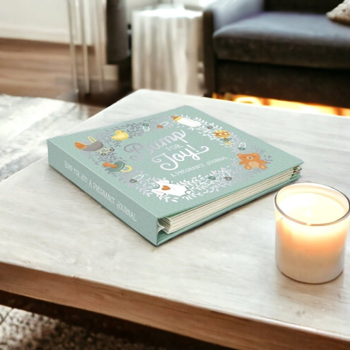 Guided Pregnancy Journal, Bump for Joy! – Just Blue Or Pink
