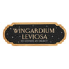 Harry potter Wingardium Leviosa Alumni Spell Sign