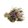 Hestia Dried Floral Bouquet 25cm - Purple - Just Blue or Pink