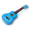 Kids Personalised Wooden Guitar with Stars - Blue