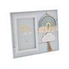 Little Man Blue Frame with Macrame Rainbow - Just Blue or Pink