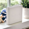 ‘Little One’ Linen photo Album - Just Blue or Pink