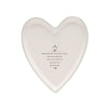 Love Life Heart Shaped Trinket Tray - Memories - Just Blue or Pink