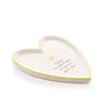 Love Life Heart Shaped Trinket Tray - Good Day - Just Blue or Pink