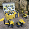 Miniature Trucks In A Tin - Just Blue or Pink