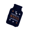 Navy Christmas Hot Water Bottle - Just Blue or Pink