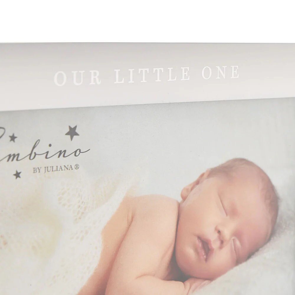 Our Little One Wooden Photo Frame – Just Blue Or Pink