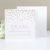 Pearl Anniversary Card - Just Blue or Pink