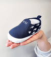 Personalised Baby Anchor Slip-on Shoes - Just Blue or Pink