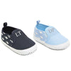 Personalised Baby Anchor Slip-on Shoes - Just Blue or Pink