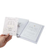 Personalised Baby Milestones Cards & Photo Album - Just Blue or Pink