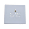 Personalised Beautiful Baby Boy Photo Album - Just Blue or Pink