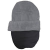 Personalised Black & Grey Car Seat Footmuff - Just Blue or Pink