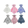 Personalised Blue Bear Comforter - Just Blue or Pink