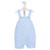 Personalised Blue Shorts Knitted Romper - Just Blue or Pink