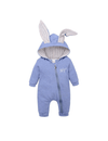 Personalised Bunny ear Onesie - Blue - Just Blue or Pink