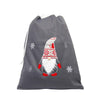 Personalised Deluxe Grey Gonk Santa Sack - Just Blue or Pink