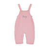 Personalised Dusky Pink Knitted Dungaree - Just Blue or Pink