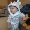 Personalised Giraffe Dressing Gown - Just Blue or Pink