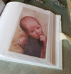 Personalised Gorgeous Baby Boy Photo Album - Just Blue or Pink