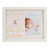 Personalised Gorgeous Baby Girl Frame - Just Blue or Pink